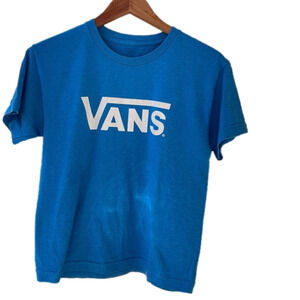 🛹Youth Blue VANS tshirt size medium🛹